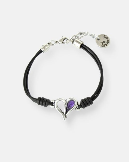 PULSERA CUERO PASIÓN PEQ.