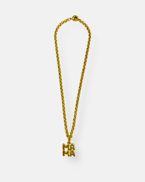 GARGANTILLA CADENA MAMA DOBLE ORO