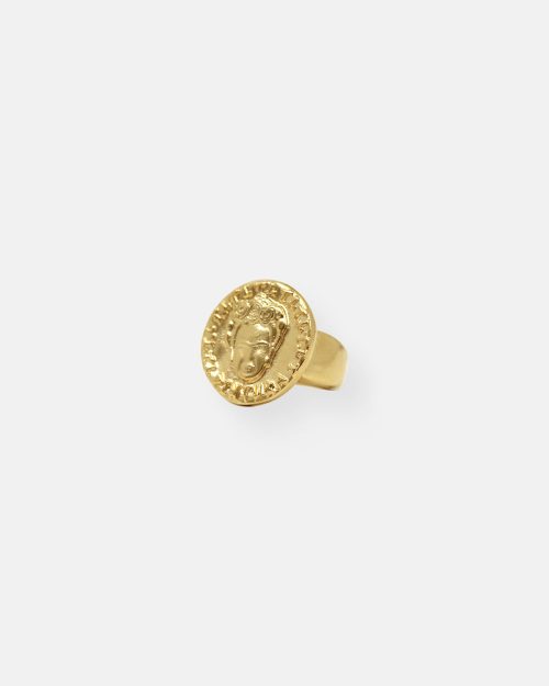 ANILLO EMPODERADAS FRIDA ORO