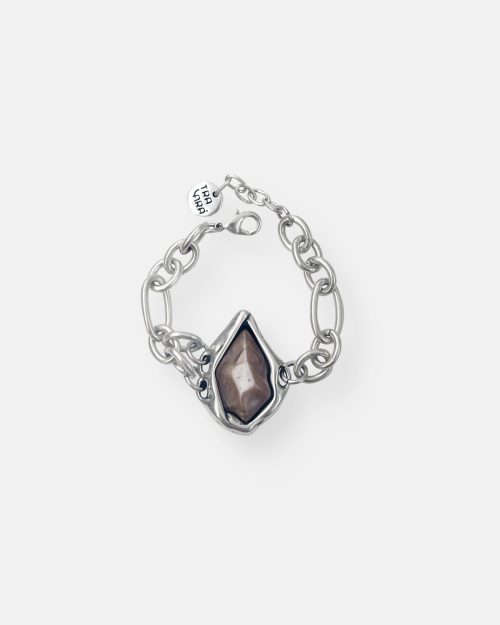 PULSERA CADENA GRUESA STONE