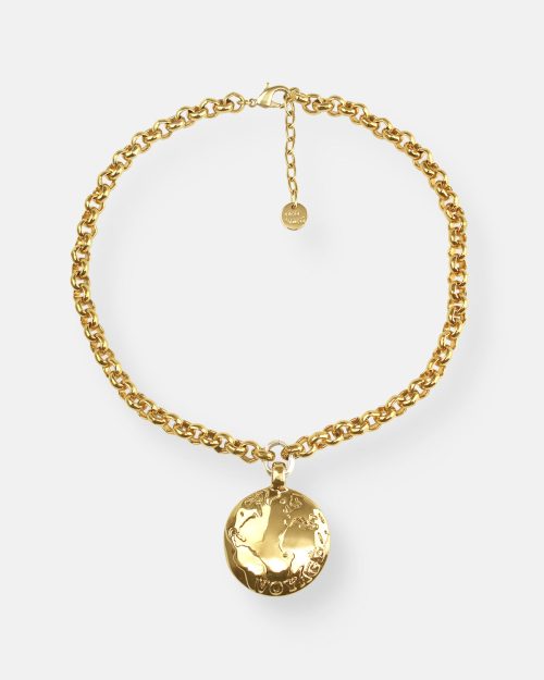 GARGANTILLA MEDALLON VOYAGE ORO