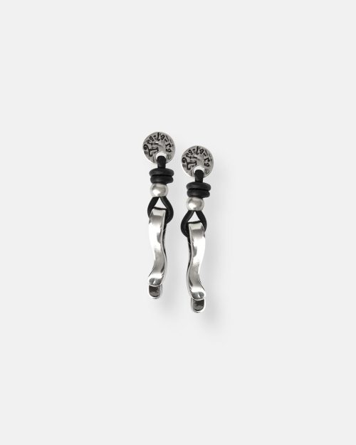 PENDIENTES CUERO BOLA PEQ. AIRE