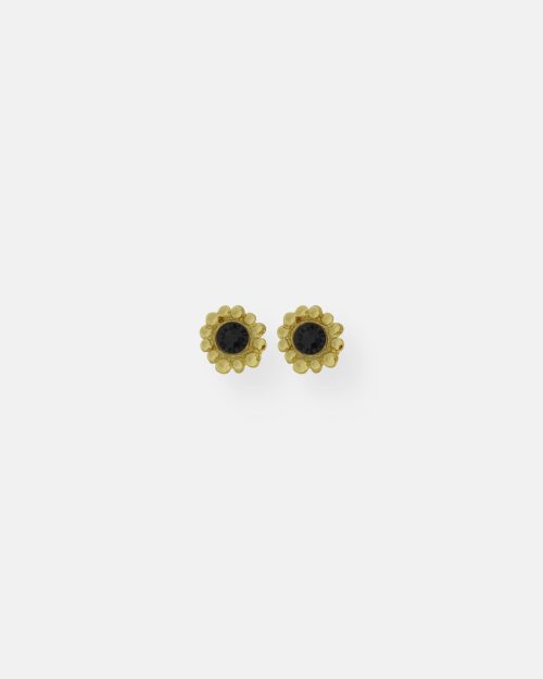 PENDIENTES PRESION BOLITAS GRECIA ORO