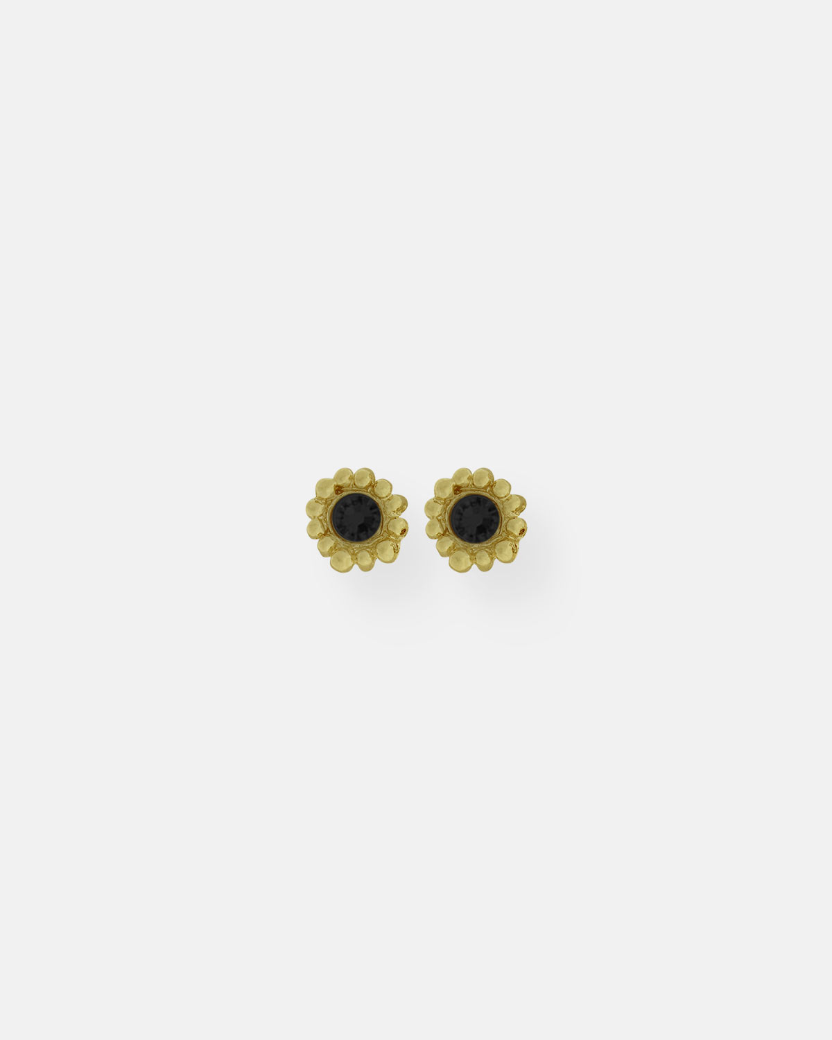 PENDIENTES PRESION BOLITAS GRECIA ORO