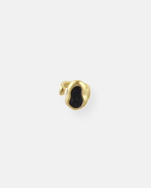 ANILLO RIGIDO LAGRIMA ORO