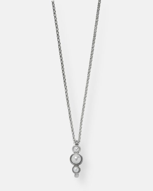 COLLANA CON CATENA DI PERLE