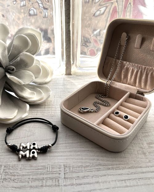 SET MAMA PULSERA-COLGANTE-PENDIENTES-JOYERO