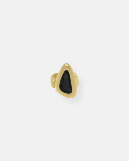ANILLO TRIANGULO ORO