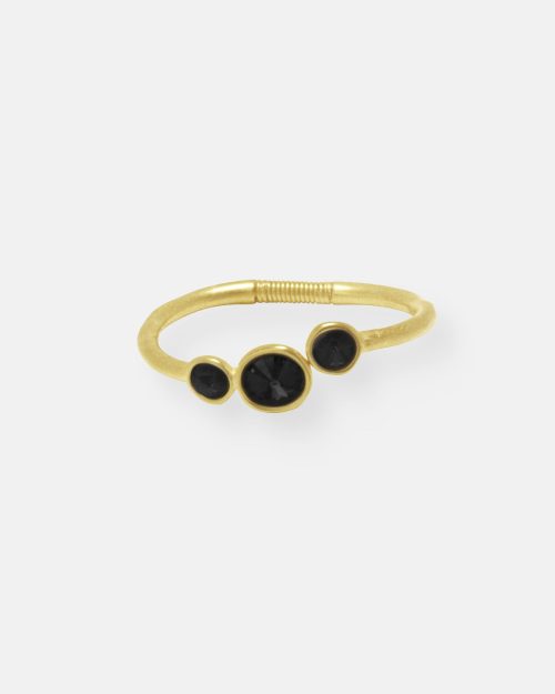 PULSERA RIGIDA MUELLE STELAR ORO
