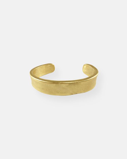 BRAZALETE RIGIDO LISO ORO FORMAS