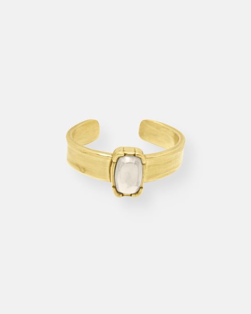 BRAZALETE RIGIDO 1 PIEDRA OVALADA FORMAS