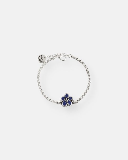 PULSERA CADENA FINA FLOR CATRINA