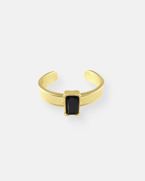 BRAZALETE RIGIDO 1 PIEDRA RECTANGULAR FORMAS