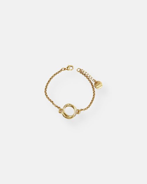 PULSERA FINA HUECA TUAREG ORO