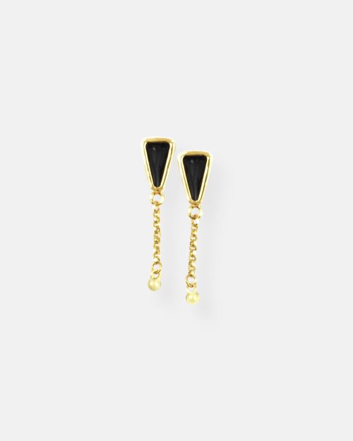 PENDIENTES LARGOS VERTICE ORO