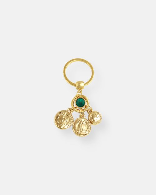 LLAVERO MEDALLAS VOYAGE ORO